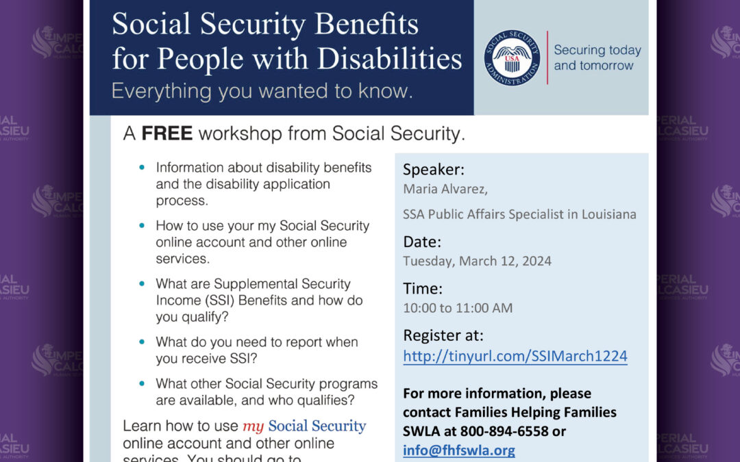 Social Security Benefits for People with Disabilities