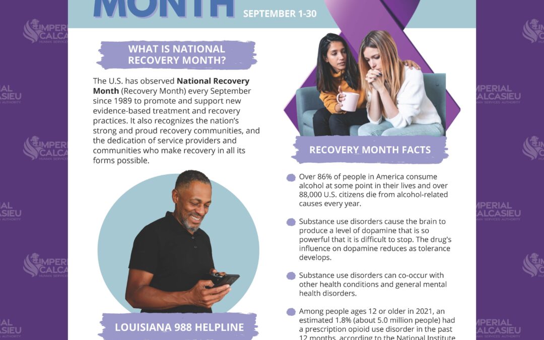 September 1-30 is National Recovery Month