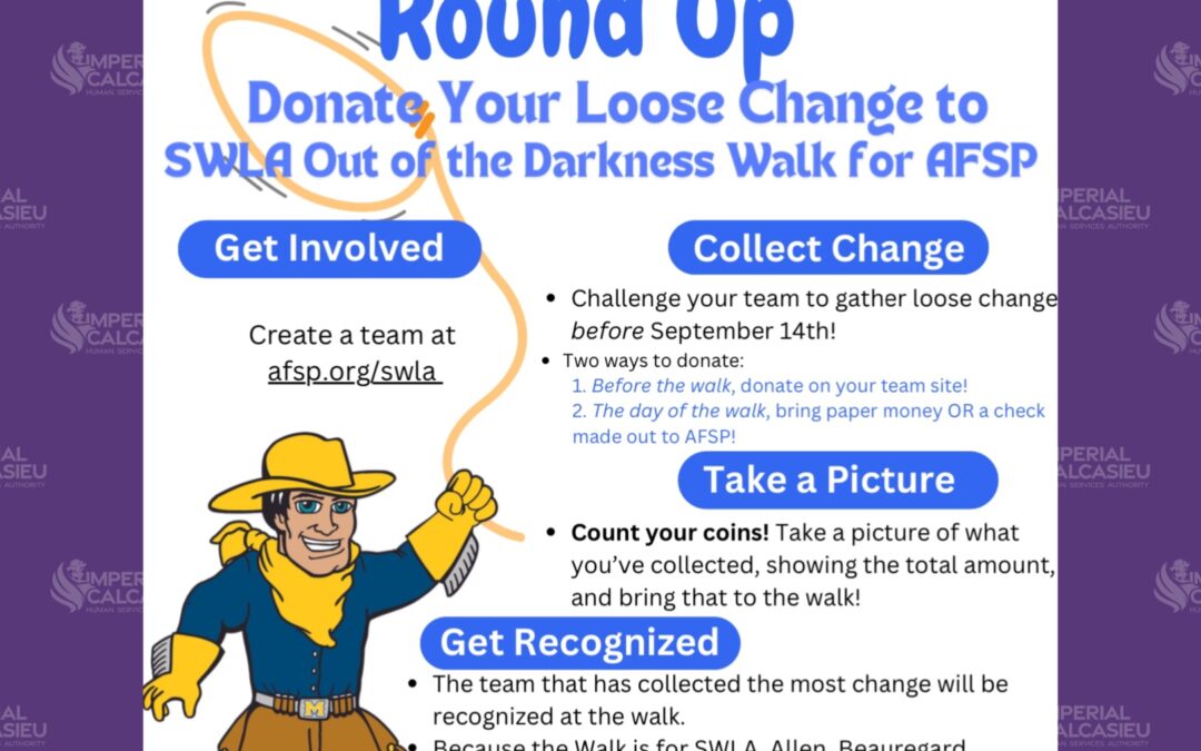 Loose change round up for SWLA Out of the Darkness Walk