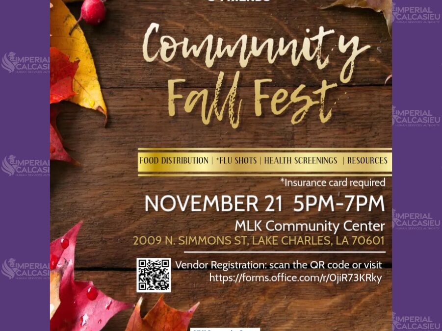 Community Fall Fest – November 21