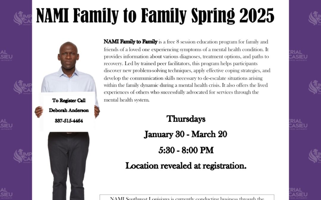 NAMI Family to Family Spring 2025