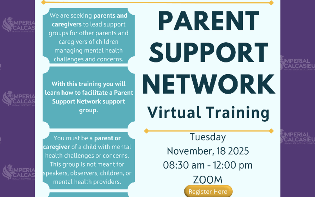 Parent Support Network Virtual Training (LA MHA)